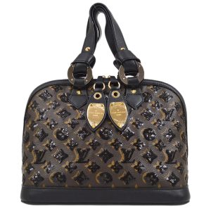 1 Saint Laurent Paris Studded Leather Bag Black