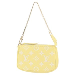 1 Louis Vuitton Handbag Monogram Multicolor Theda PM White