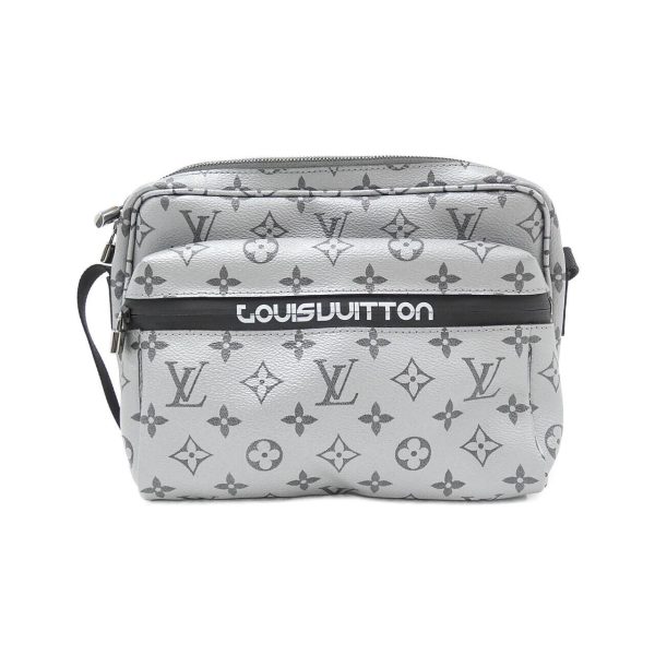 1 Louis Vuitton Monogram Silver Messenger PM Shoulder Bag