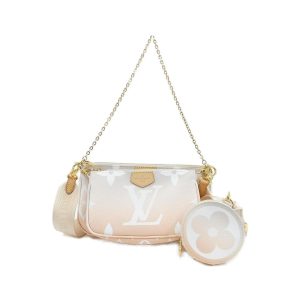 1 Burberry Mini Drawstring Bucket Handbag Tan