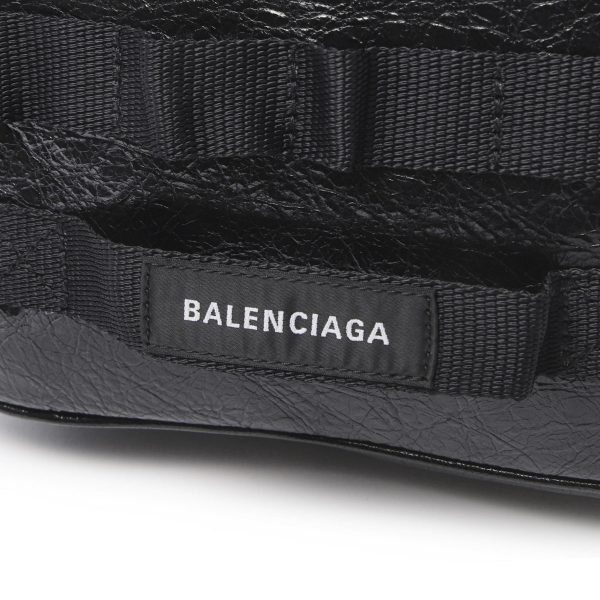 11 Balenciaga Crossbody Bag Messenger Bag Leather Black Shoulder Bag