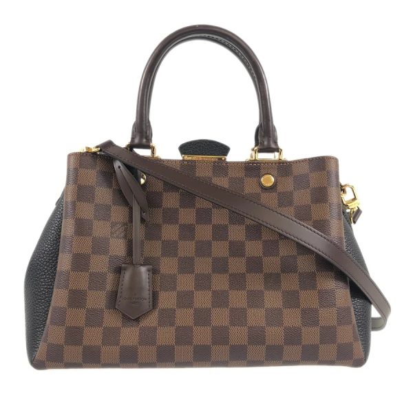 17 Louis Vuitton Brittany Damier Ebene Shoulder bag black