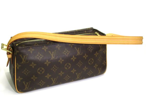 2 Louis Vuitton Viva Cite MM Monogram Brown Shoulder Bag