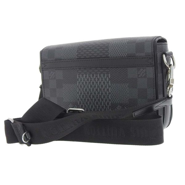 2 Louis Vuitton Damier Graphite 3D Studio Messenger Shoulder Bag