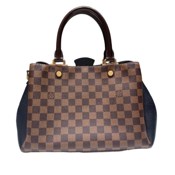 2 Louis Vuitton Brittany Damier Ebene Canvas Brown Shoulder Bag