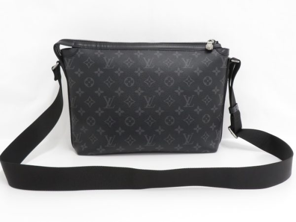 2 Louis Vuitton Odysse Messenger PM Monogram Eclipse Black Shoulder Bag