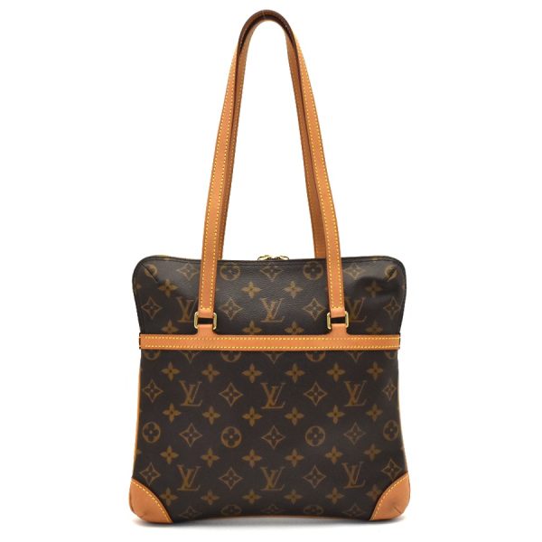 2 Louis Vuitton Kusan GM Monogram Shoulder Bag Brown X Gold Metal Fittings