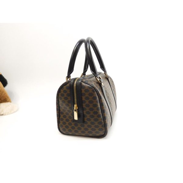 2 Celine Black Triomphe Speedy 25 Handbag