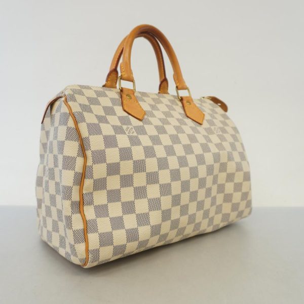 2 Louis Vuitton Damier Azur Speedy 30 Boston Bag Handbag