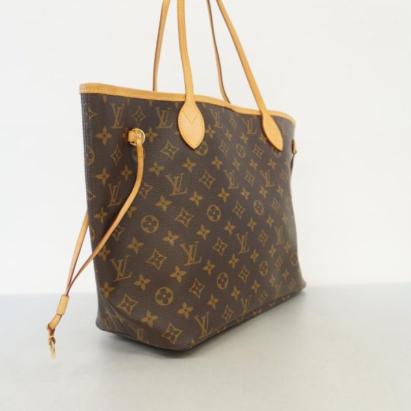 2 Louis Vuitton Neverfull Monogram MM Tote Bag Handbag