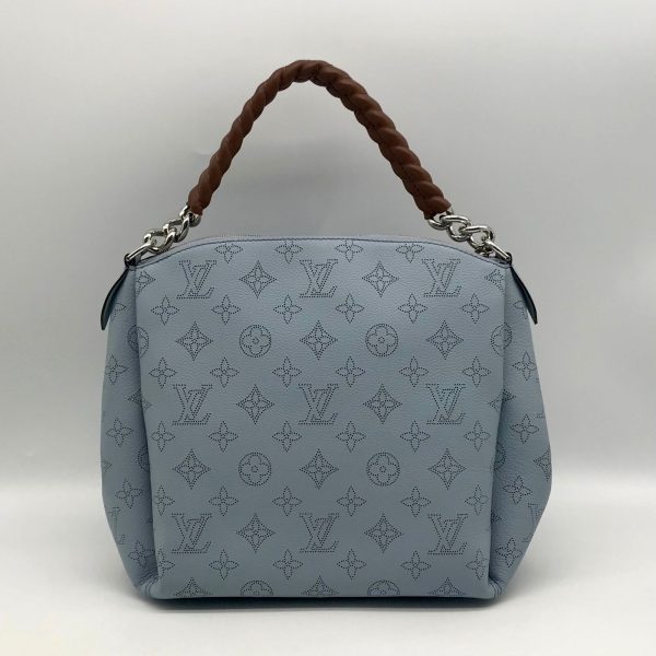 2 Louis Vuitton Mahina Babylone Chain BB Blue Horizon Pumpkin Bag