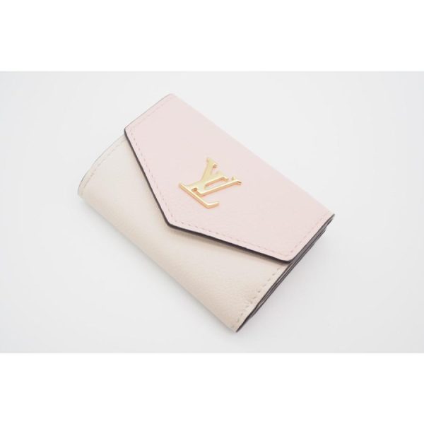 2 Louis Vuitton Portefeuille My Lock Mini Pink Wallet Handbag