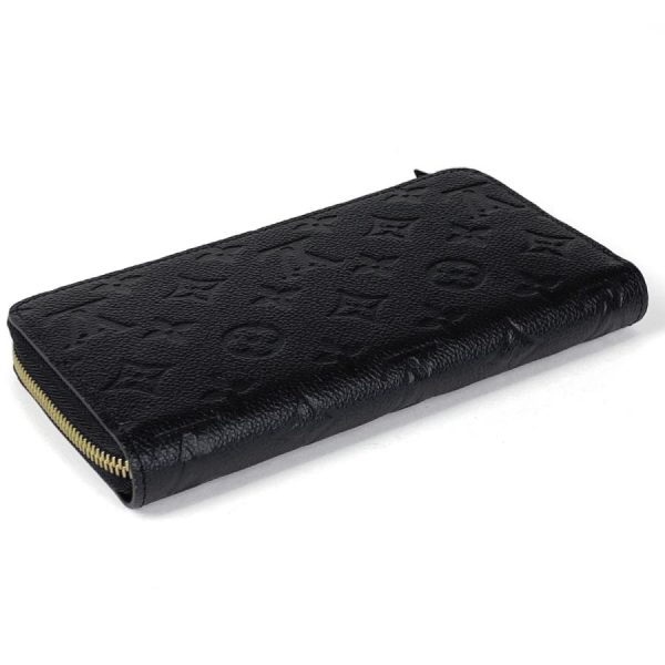 2 Louis Vuitton Monogram Implant Noir Black Long Wallet Handbag