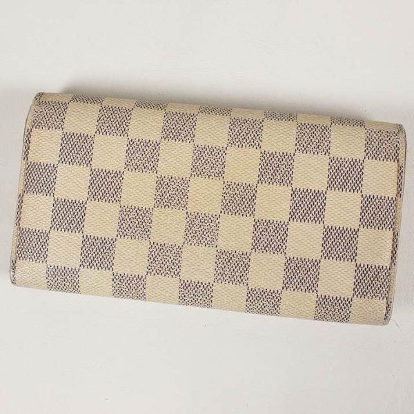 2 Louis Vuitton Damier Azur Long Wallet Handbag