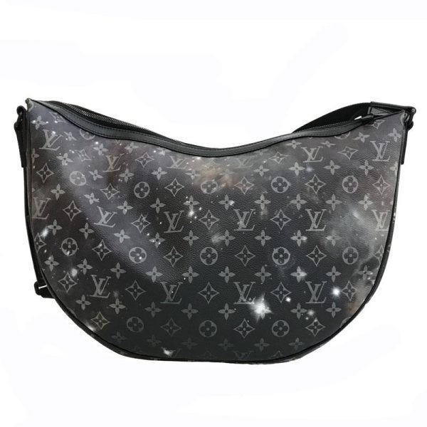 2 Louis Vuitton Galaxy Alpha Hobo Bumbag Body Bag Black