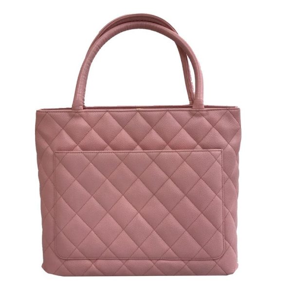 2 Chanel Caviar Skin Tote Pink