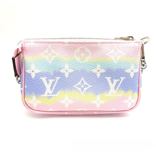 2 Louis Vuitton Pochette Accessories Monogram Pink Mini Shoulder Bag