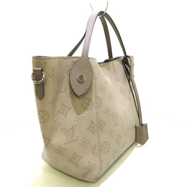 2 Louis Vuitton Hina PM Galet Mahina Tote Bag Beige