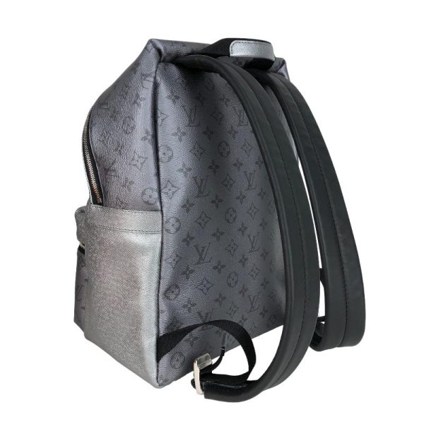 2 Louis Vuitton Discovery Backpack Daypack Monogram Taiga PM Shoulder Bag Black