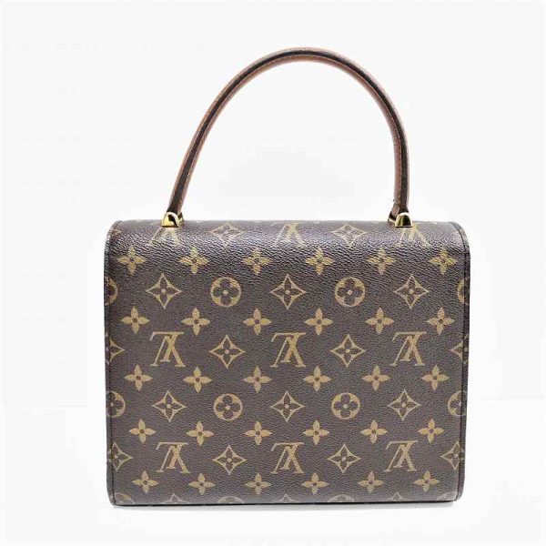 2 Louis Vuitton Turnlock Malesherbes Monogram Brown Handbag