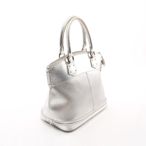 2 Louis Vuitton Lockit Sukhari Arjan Leather Silver PM Handbag