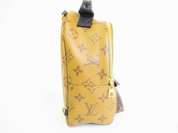 2 Louis Vuitton Monogram Reverse Palm Springs Backpack MINI Rucksack Daypack Brown