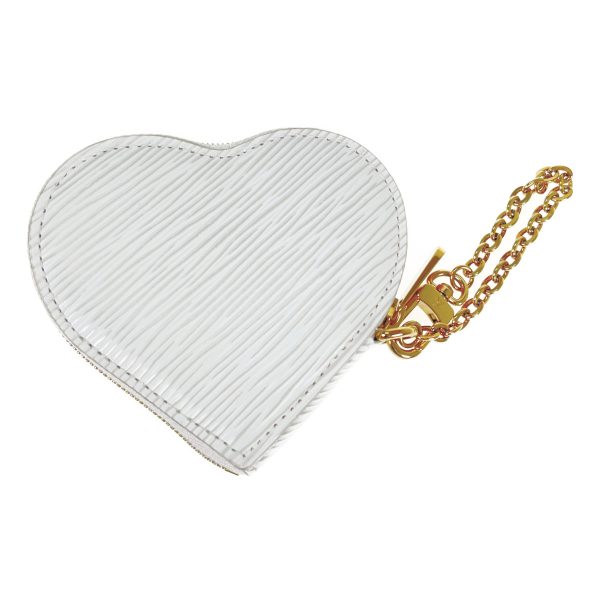 2 Louis Vuitton Portomonet Cool Love Lock Epi White Gold Hardware Shoulder bag