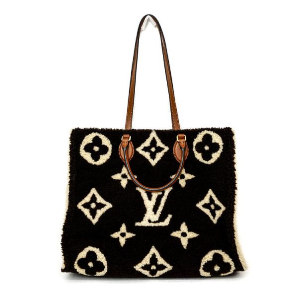 2 Louis Vuitton Tote Bag On The Go Monogram GM Shoulder Bag Black