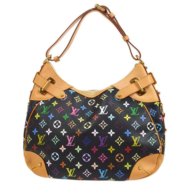 2 Louis Vuitton Greta Handbag Monogram Multi color