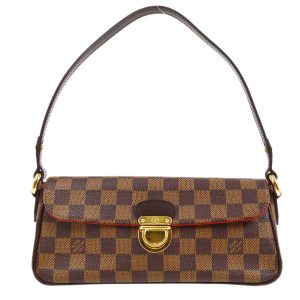 2 Louis Vuitton Petit Noe Shoulder Bag Monogram Multicolor Bronze White