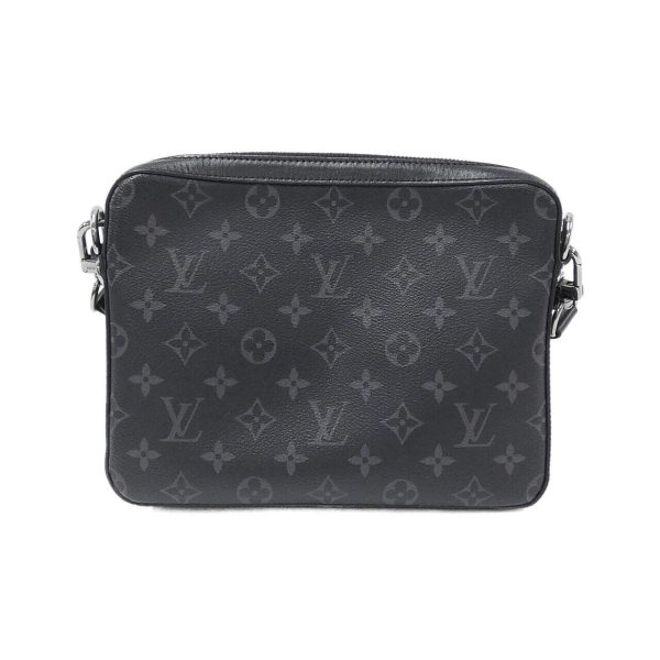 2 Louis Vuitton Monogram Eclipse Reverse Trio Messenger Shoulder Bag