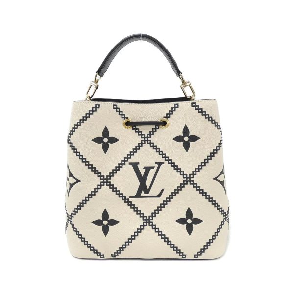 2 Louis Vuitton Monogram Emplant Broderie Neo Noe MM Shoulder Bag