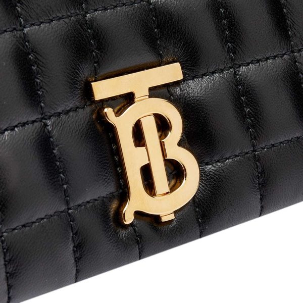 3 Burberry Chain Shoulder Black Mini Bag Handbag