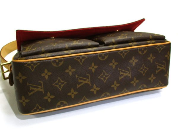 3 Louis Vuitton Viva Cite MM Monogram Brown Shoulder Bag