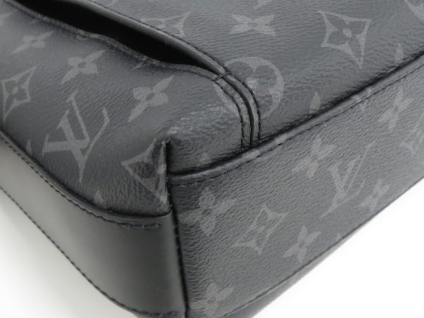 3 Louis Vuitton Odysse Messenger PM Monogram Eclipse Black Shoulder Bag