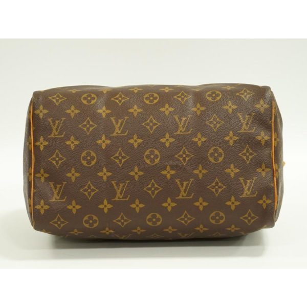 3 Louis Vuitton Speedy 30 Monogram Canvas Brown