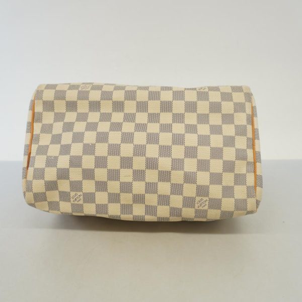 3 Louis Vuitton Damier Azur Speedy 30 Boston Bag Handbag