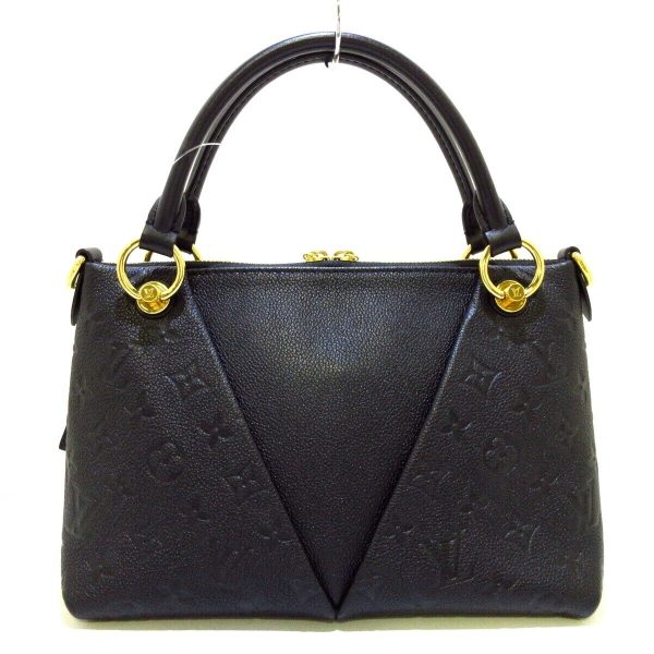 3 Louis Vuitton V Tote BB Noir Monogram Empreinte Tote Bag black