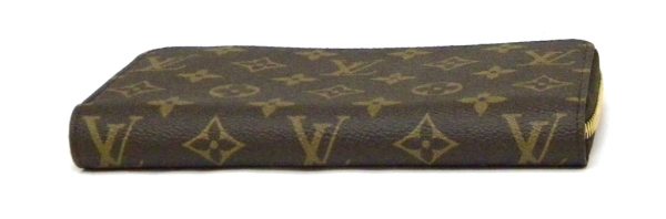 3 Louis Vuitton Cloth Bag Zippy Wallet Monogram Round Zipper Long Wallet Handbag