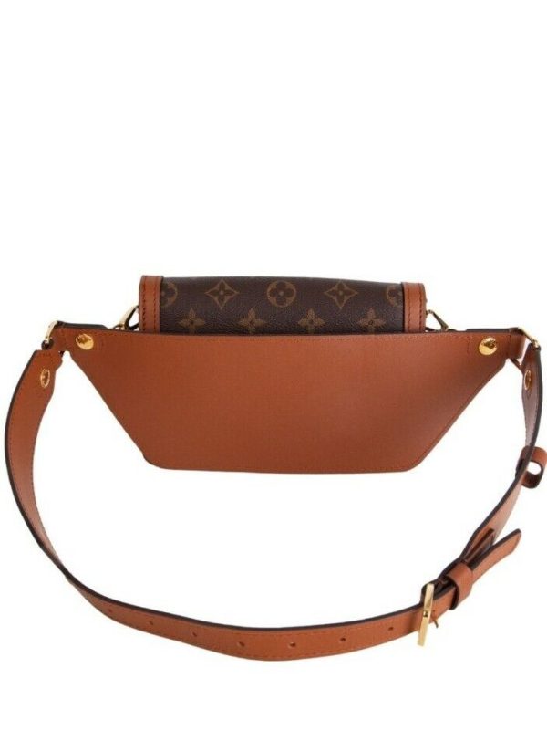 3 Louis Vuitton Bumbag Monogram Reverse Coated Canvas Brown