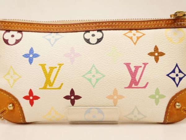 3 Louis Vuitton Pochette Milla Pouch Chain Shoulder Monogram Leather MM Shoulder Bag