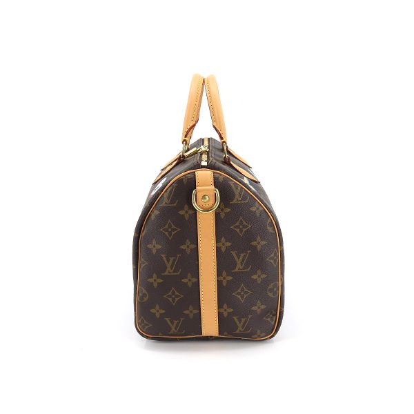 3 Louis Vuitton Lovelock Speedy Bandouliere 30 Monogram Canvas Brown 2way Shoulder Bag