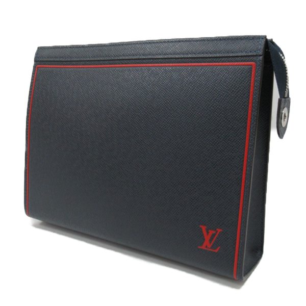 3 Louis Vuitton Pochette Voyage MM Clutch Bag