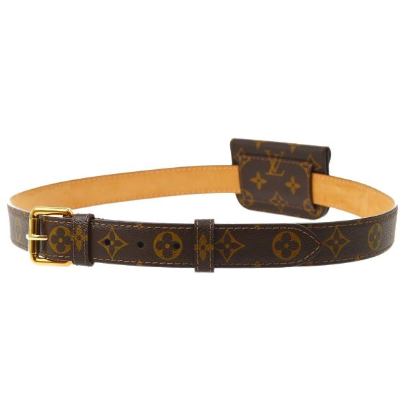 3 Louis Vuitton Ceinture Pochette Belt Bum Bag Monogram