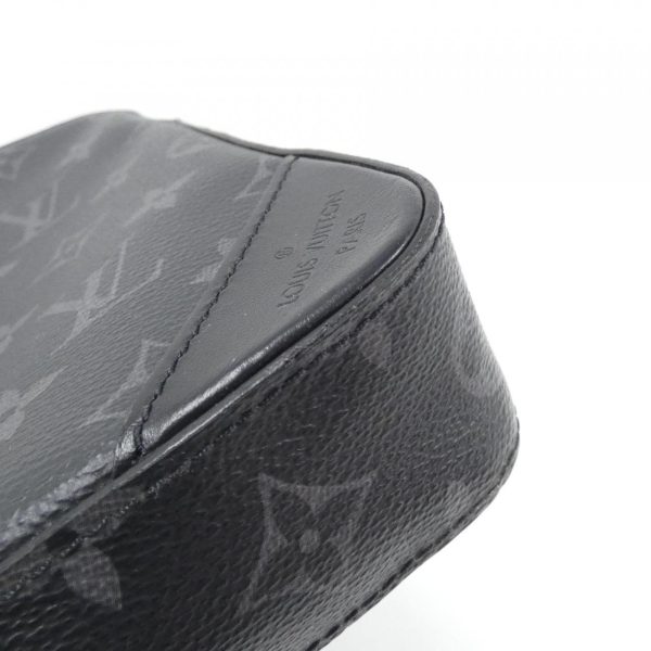 3 Louis Vuitton Monogram Eclipse Reverse Trio Messenger Shoulder Bag