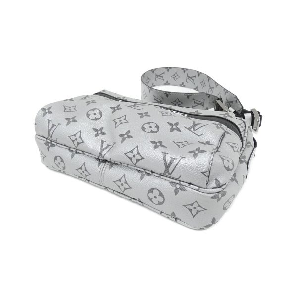 3 Louis Vuitton Monogram Silver Messenger PM Shoulder Bag