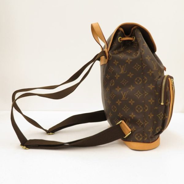 4 Louis Vuitton Monogram Bosphore Rucksack Backpack Brown