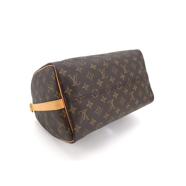 4 Louis Vuitton Lovelock Speedy Bandouliere 30 Monogram Canvas Brown 2way Shoulder Bag