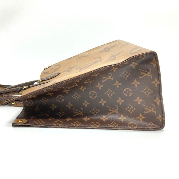 4 Louis Vuitton Tote Bag On The Go Monogram Giant Brown GM Shoulder Bag