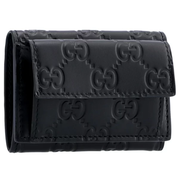 42527138 Gucci Folding Wallet AVEL NERO Black